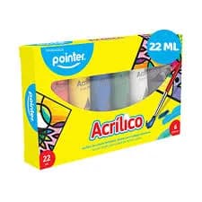 POINTER ACRILICO 6PC