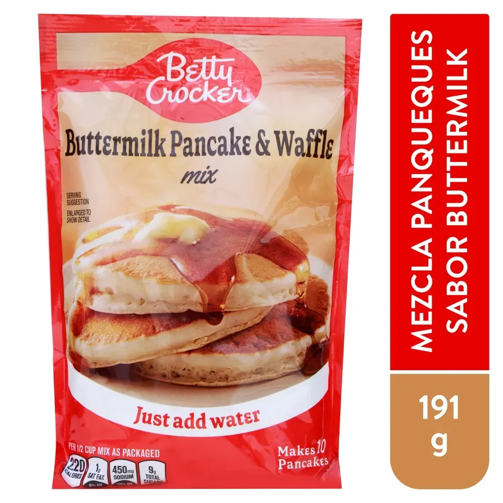BETTY CROCKER MEZCLA P/ PANCAKE & WAFFLE 191GR
