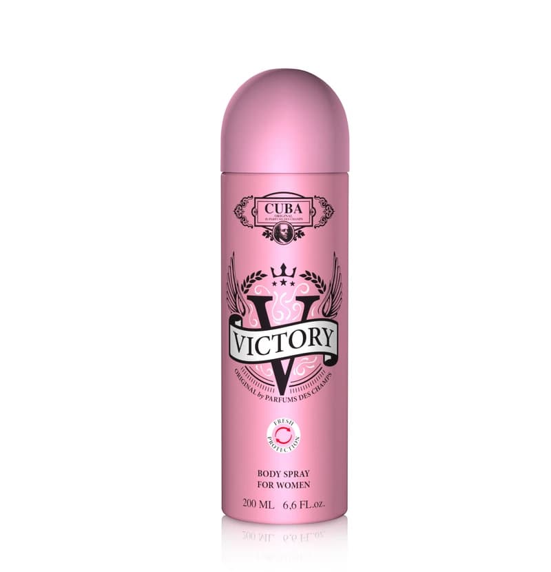 DEO CUBA VICTORY SPRAY FEM 200ML