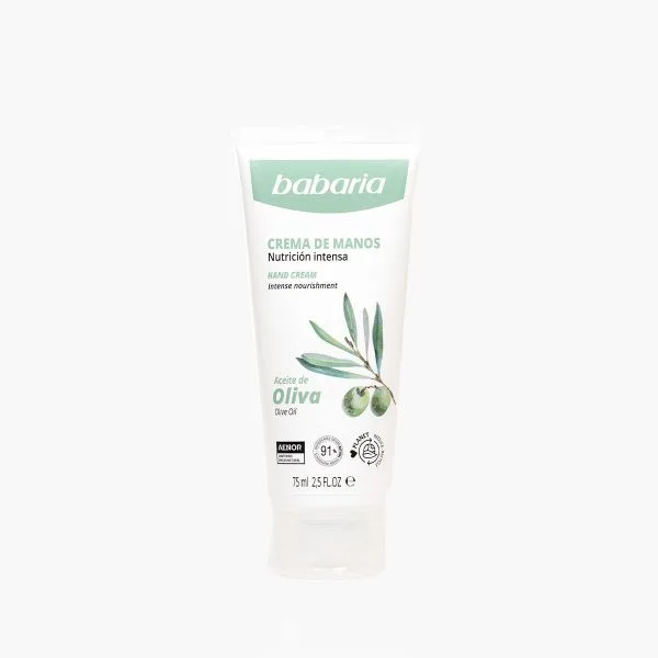 BABARIA CREMA DE MANOS ACEITE D/OLIVA 75ML