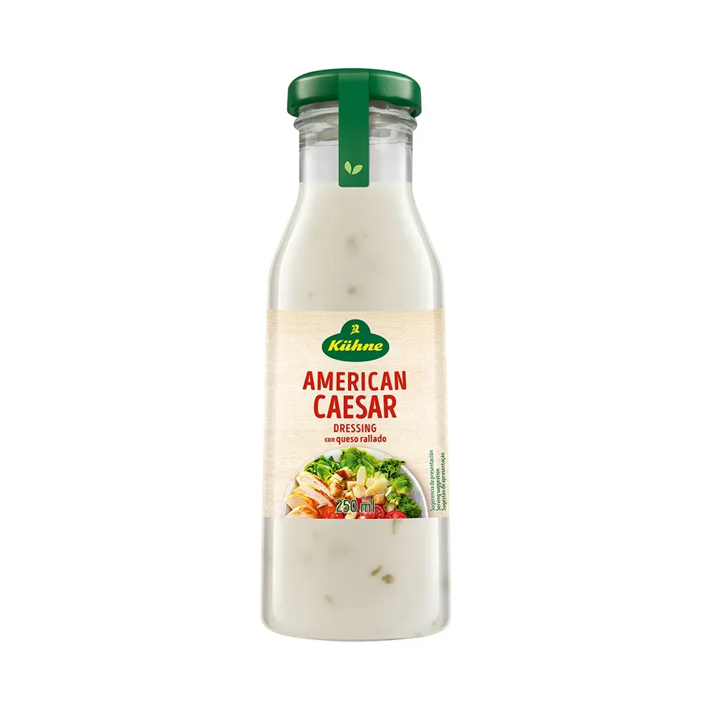 KUHNE SALSA P/ENSALADA AMERICAN CESAR 250ML