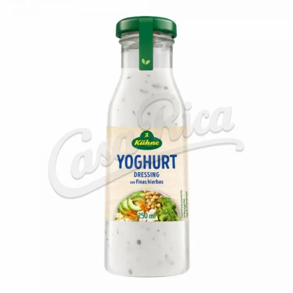 KUHNE SALSA P/ENSALADA YOGURT 250ML