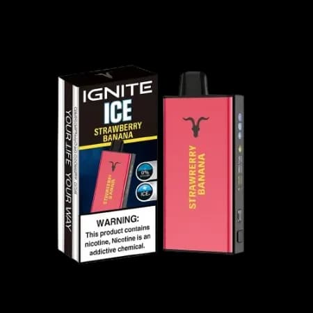 IGNITE V400 ICE STRAWBERRY BANANA