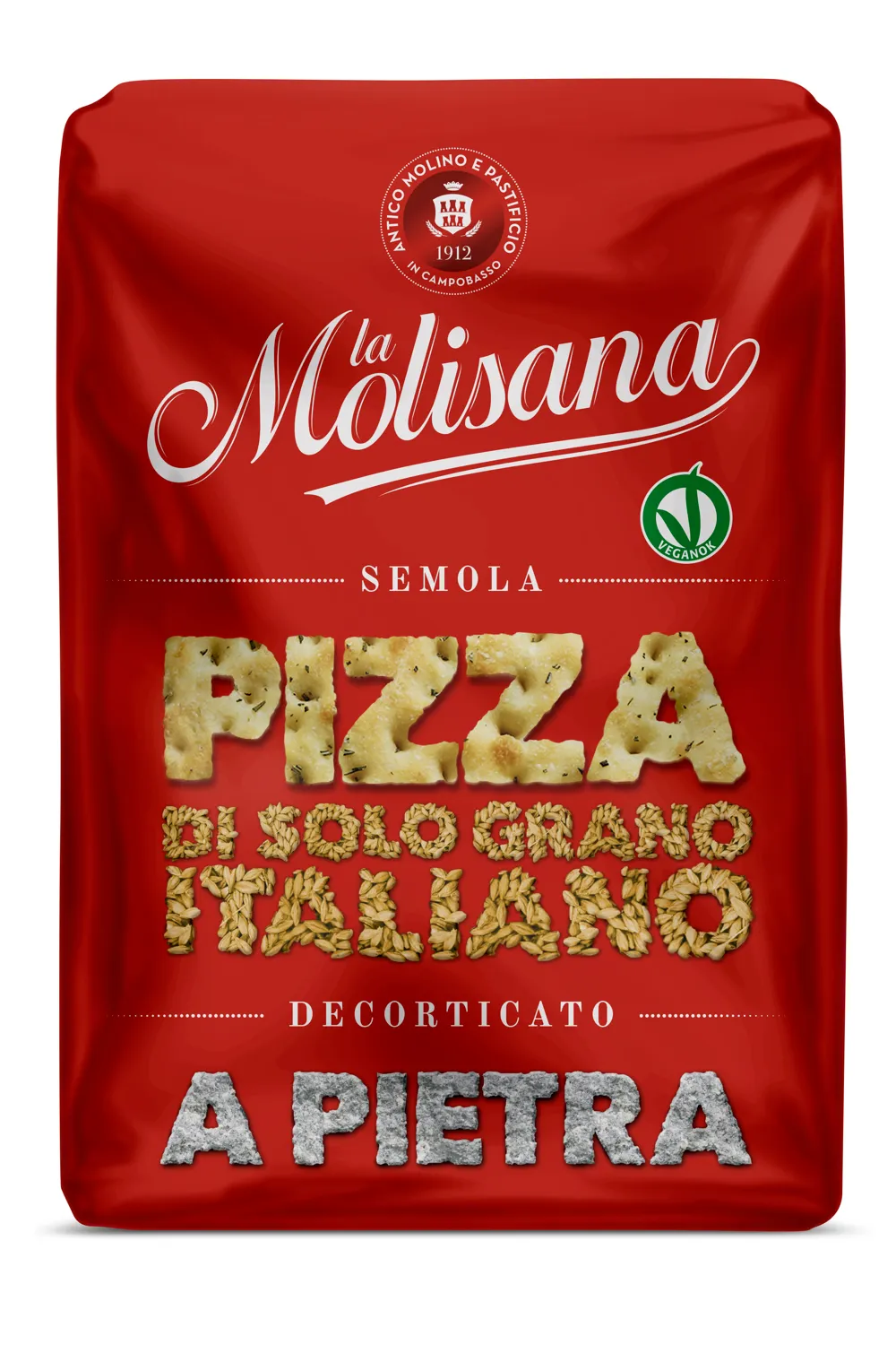 LA MOLISANA HARINA SEMOLA PARA PIZZA 1KG