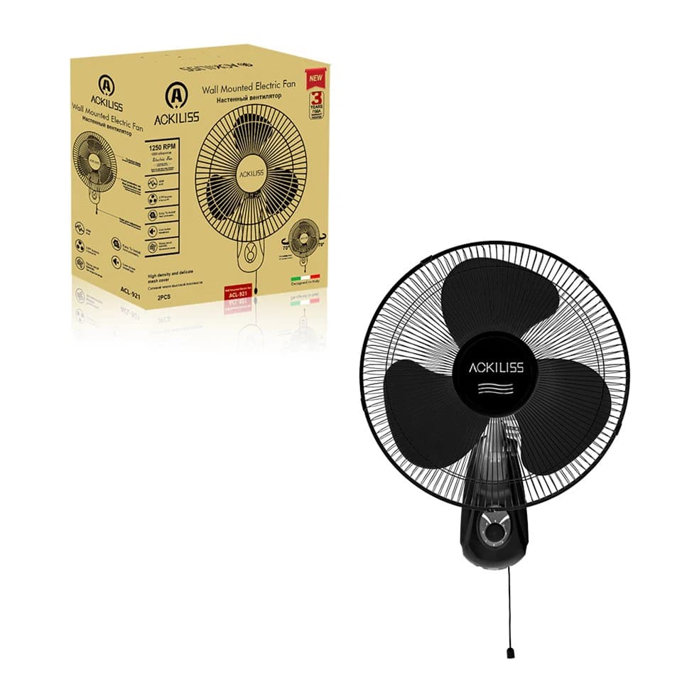 ACKILISS ACL-921 VENTILADOR DE PARED 220V