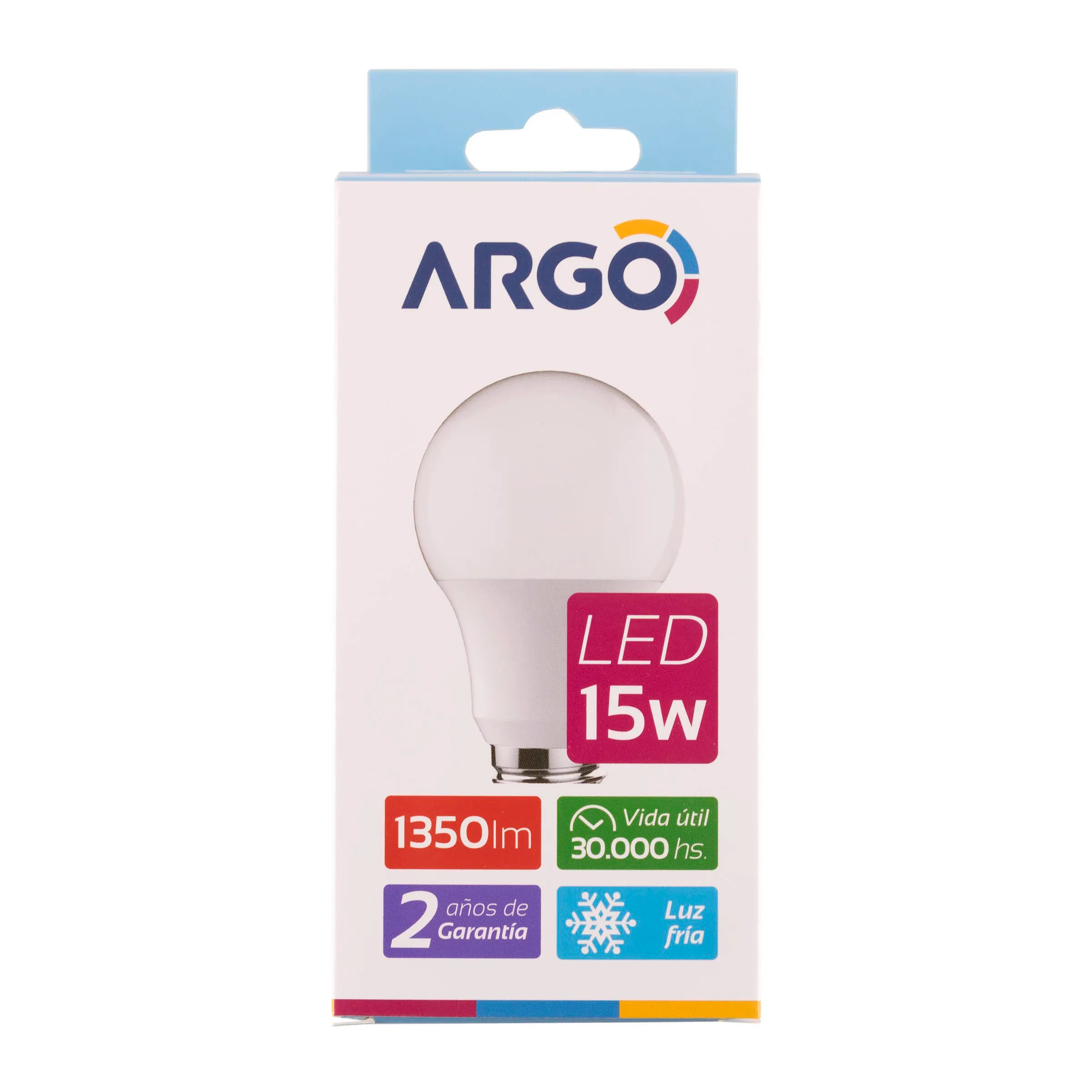 ARGO 129257 FOCO LED E27 6500K LUZ FRÍA