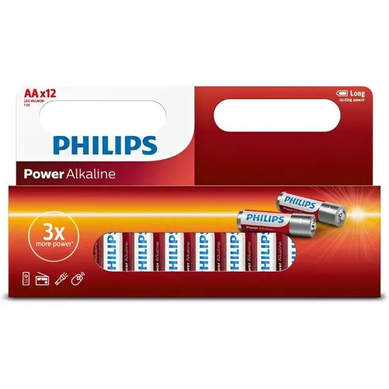 PHILIPS LR6P12B/97 PILA ALCALINA AA PACK 12