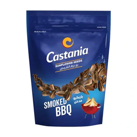 CASTANIA SUNFLOWER SEEDS BBQ 150GR