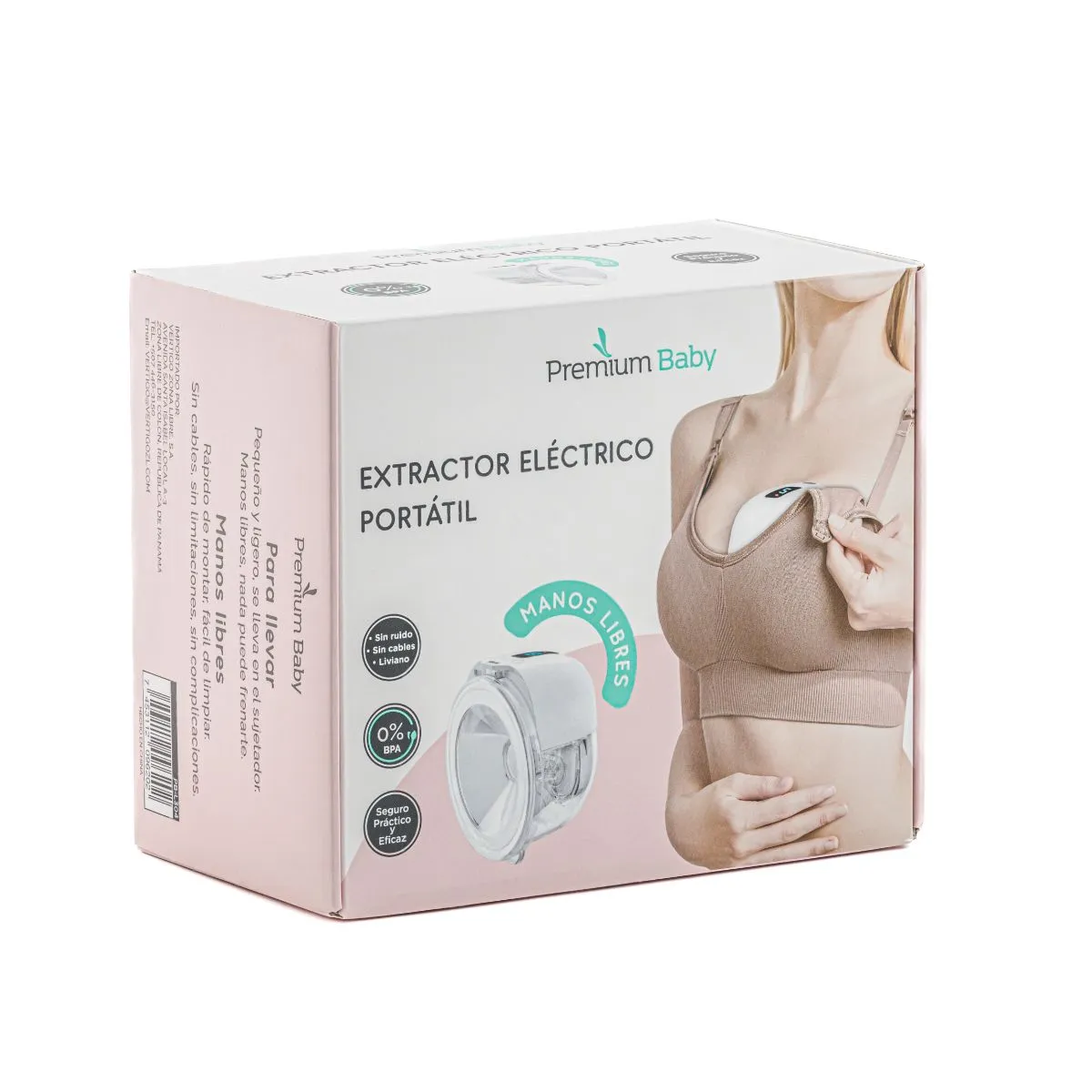 PREMIUM BABY PB-L304 EXTRACTOR ELECTRICO PORTATIL