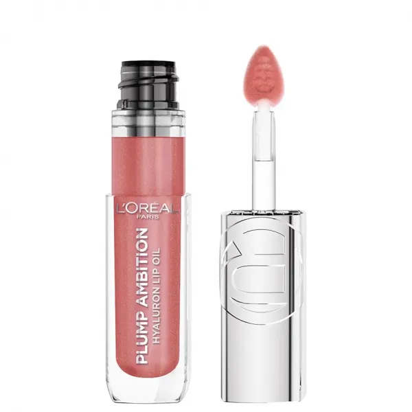 LOREAL PLUMPING LIP OIL NUDE MACARON 5ML