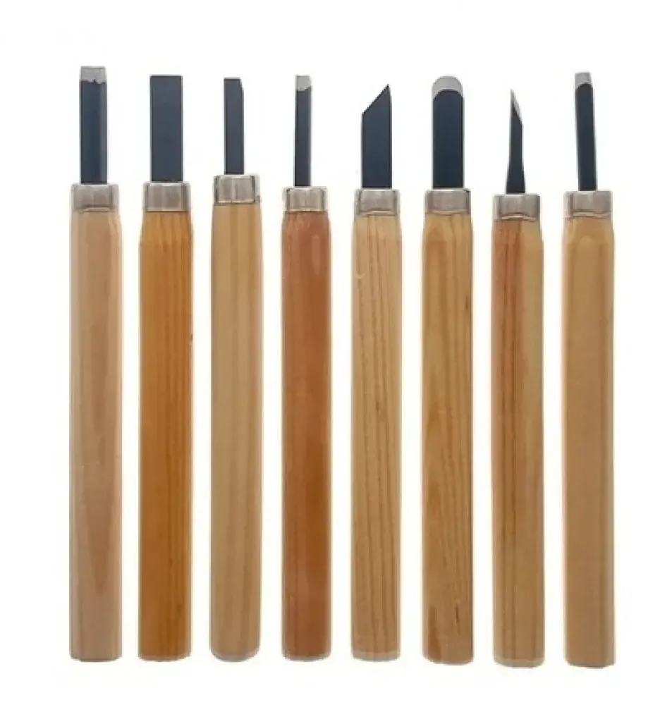 KEEP SMILING ES154-10 SET DE TALLADO PARA ARTE 8PCS