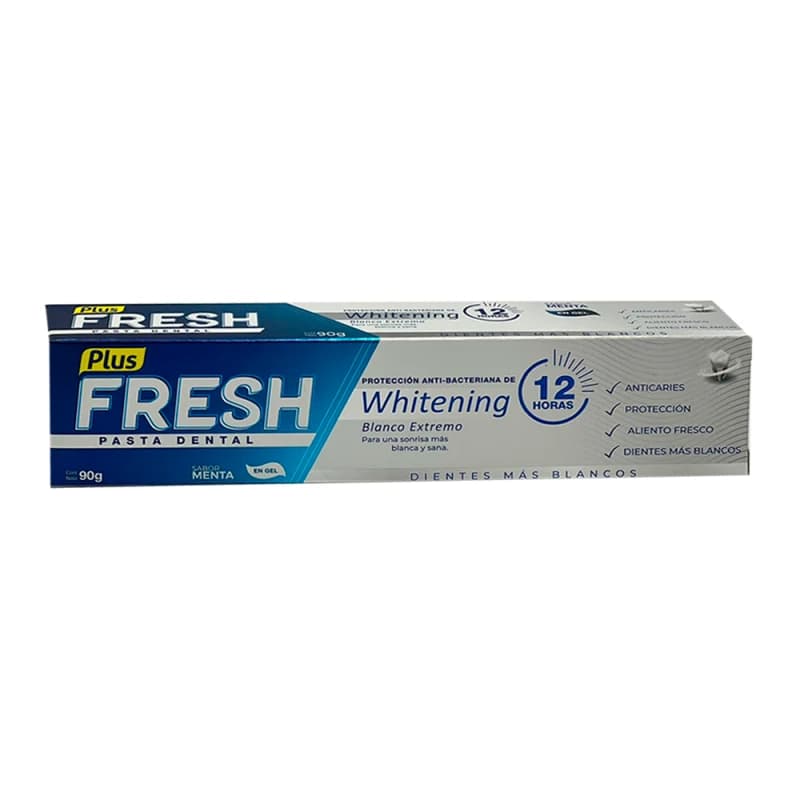 PLUS FRESH PASTA DENTAL WHITENING 90G
