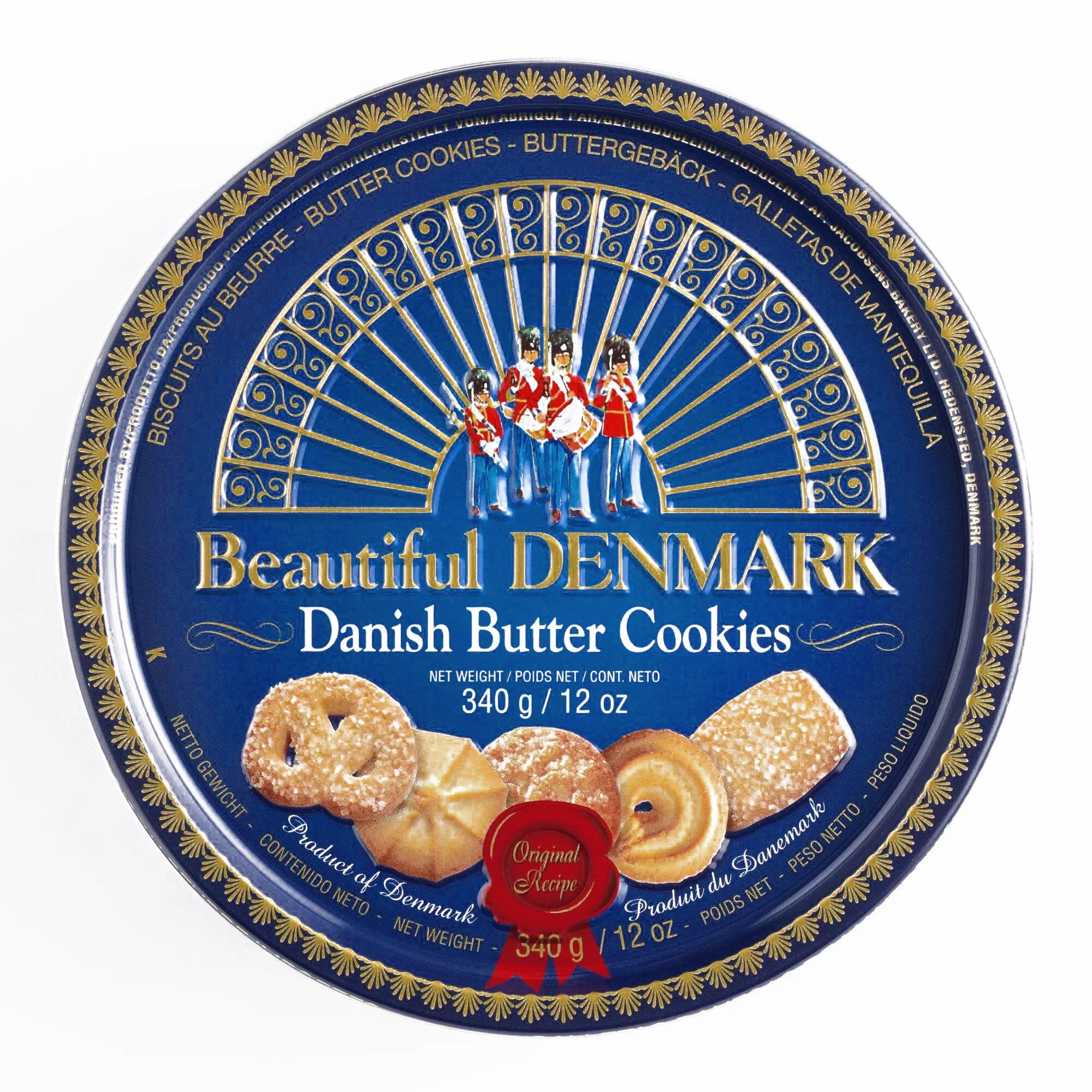JACOBSENS GALLET. BEAUTIFUL DENMARK DANISH BUTTER 454GR