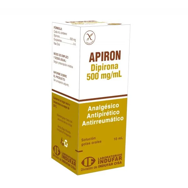 INDUFAR APIRON GOTAS ORALES 10ML