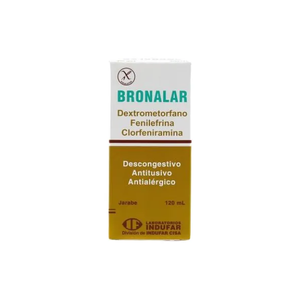 INDUFAR BRONALAR JARABE 120ML