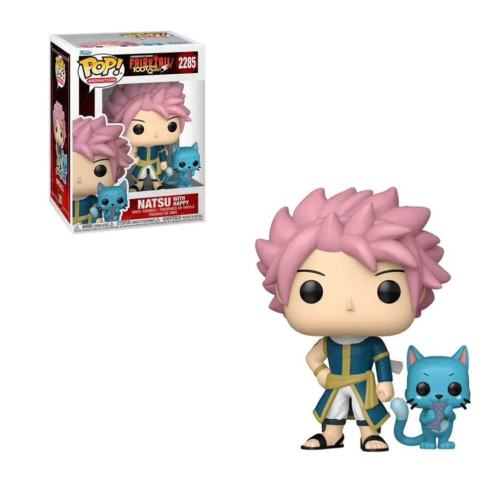 FUNKO POP 2285 FAIRY TAIL 100 YEARS NATSU WITH HAPPY
