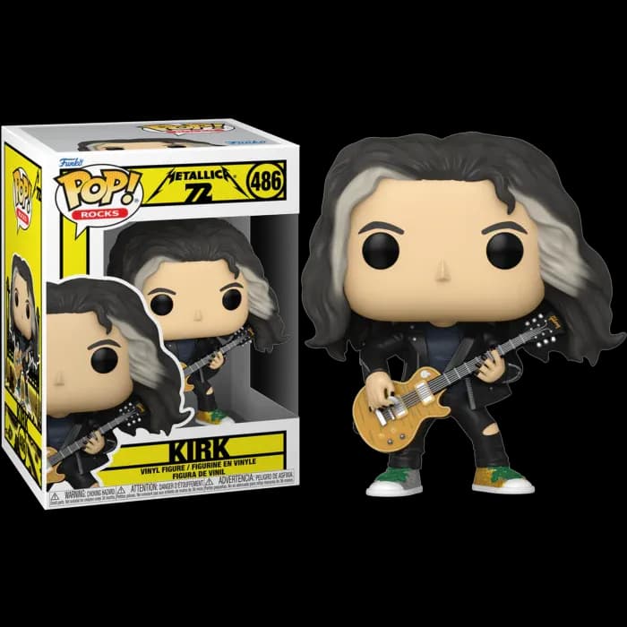 FUNKO POP 486 METALLICA 72 KIRK