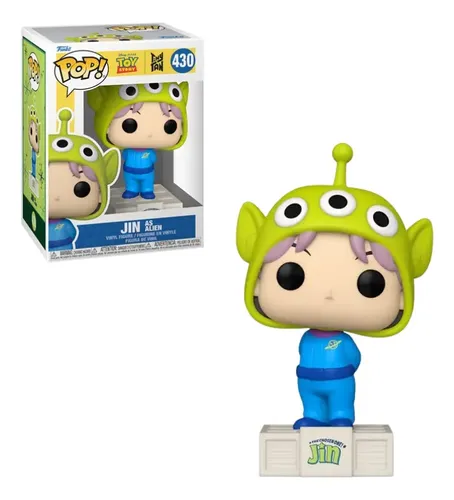 FUNKO POP 430 TOY STORY X BTS JIN AS ALIEN