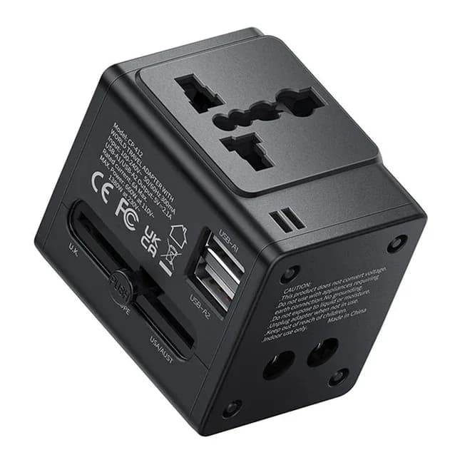 MCDODO CP-4120 ADAPTADOR DE CARGA BLACK