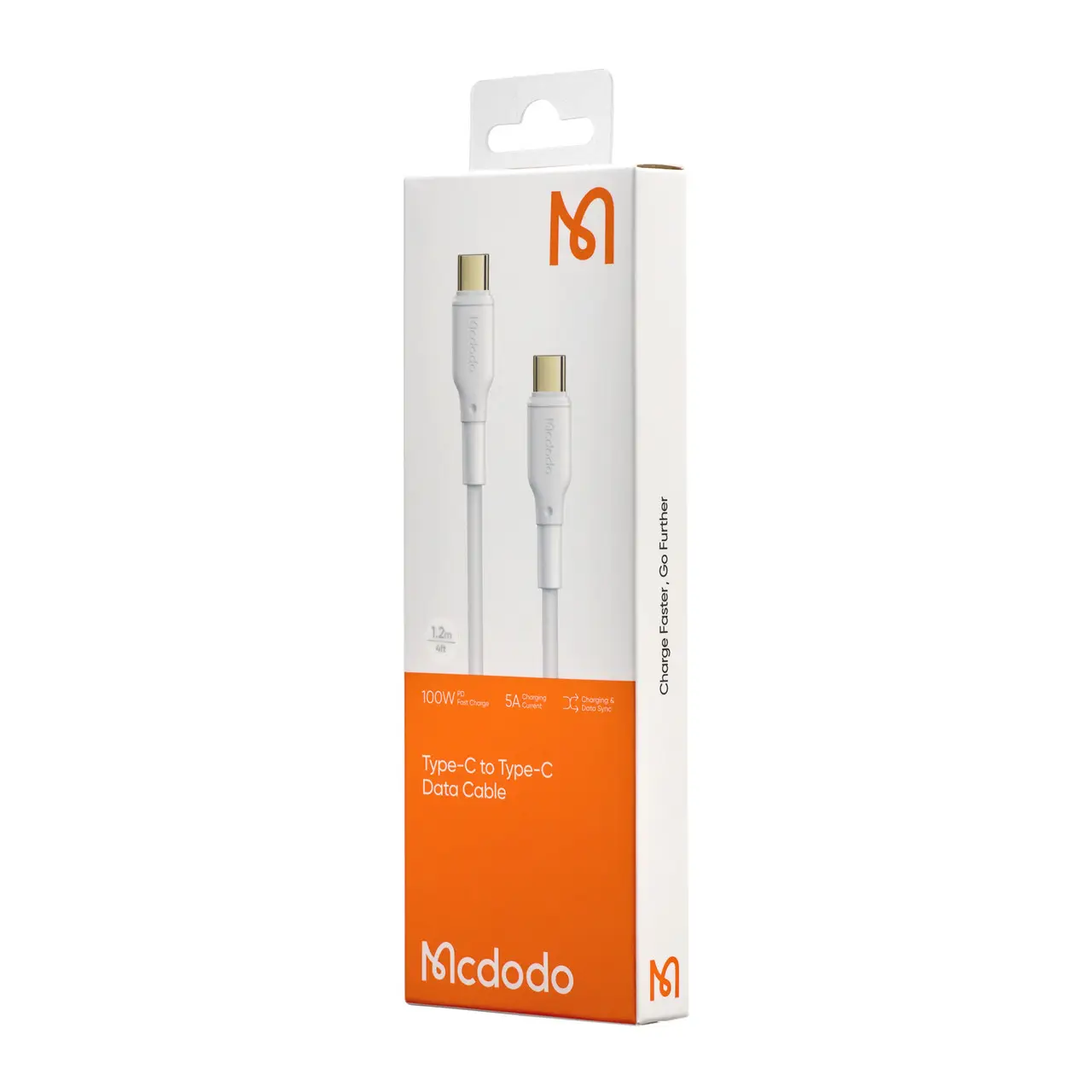 MCDODO CA-835 CABLE USB-C 1.2M WHITE